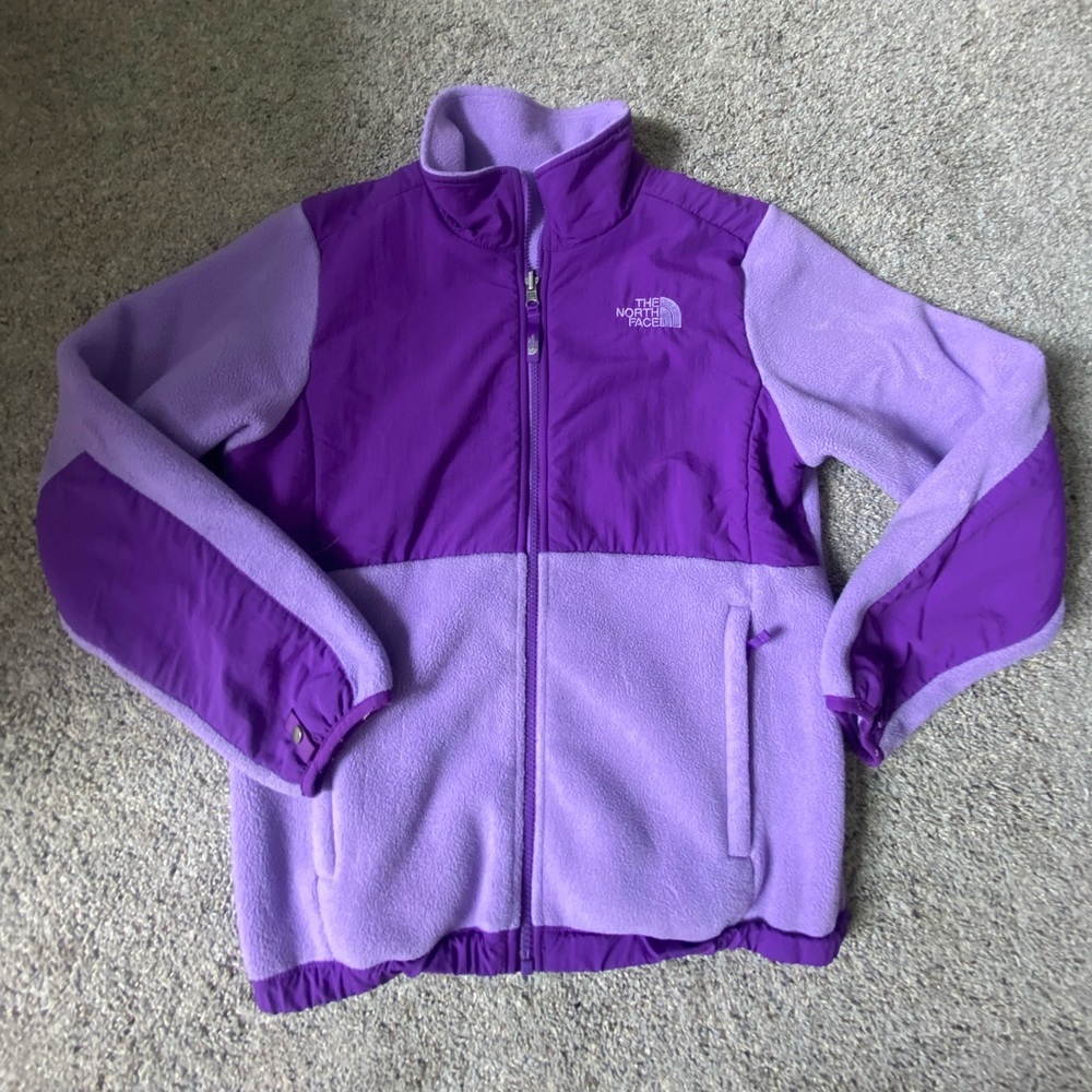 Like new Girls north face fleece